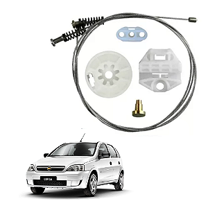 Kit de Reparo Maquina Corsa Novo Acima 2002 Porta Traseira