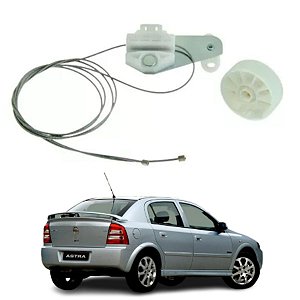 Kit Reparo Vidro Elétrico Astra Porta Traseira Esquerda Com Chapa