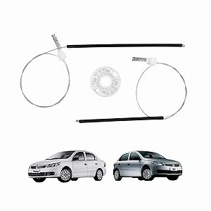 Kit Reparo Maquina Vidro Elétrico Gol G5 Voyage G5 4ts Traseiro
