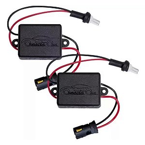 Par Canceller Led Pingo Placa Pisca Farolete T10 Plug Play CCT10