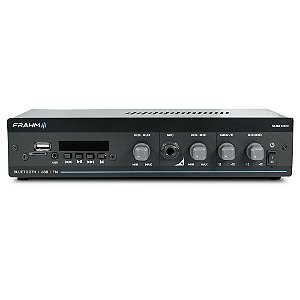 Amplificador Receiver Frahm Slim 1000app G2 Usb Bluetooth