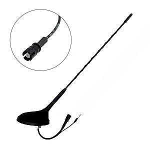 Antena De Teto Amplificada C4 Pallas e C4 VTR Peugeot  206, 207, 307 e 308 Conector Raku