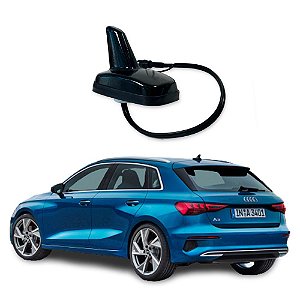 Antena De Teto Baby Shark Audi A3 Golf Jetta Up Polo Conector Fakra