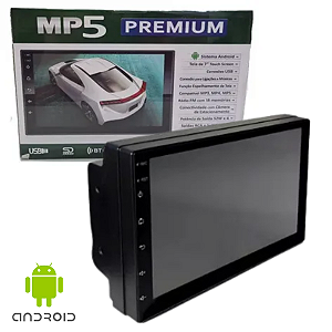 Multimidia Etech MP5 Premium 7" com Android Integrado Completa