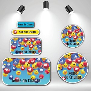 Kit Escolar Emoji