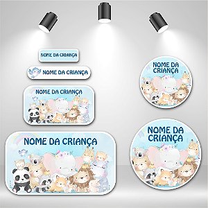 Kit de Etiquetas Escolares – Fofinhos