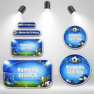 Kit de Etiquetas Escolares – Elite do Futebol