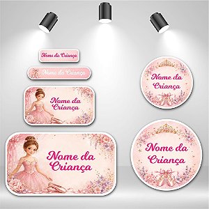 Kit de Etiquetas Escolares – Ballet Encantado
