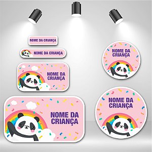 Kit Escolar Panda 2