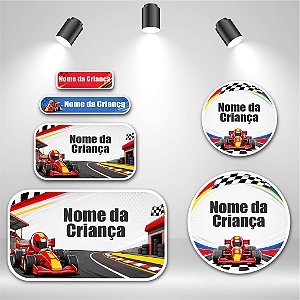 Kit de Etiquetas Escolares – Velocidade Max