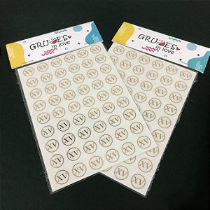 Mini Lacre Dourado XV
