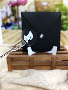 Mini Lacre Folhas (Branco)