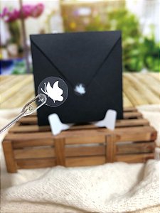 Mini Lacre Borboleta 1 (Branco)