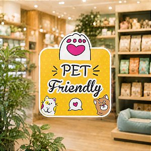 Adesivo Pet Friendly