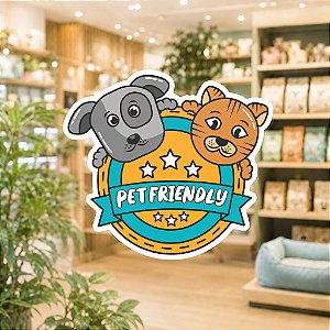 Adesivo Pet Friendly