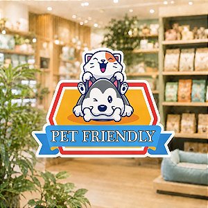 Adesivo Pet Friendly