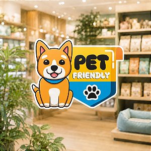 Adesivo Pet Friendly