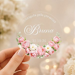 Adesivo Coleção Flores Rosas e Pink