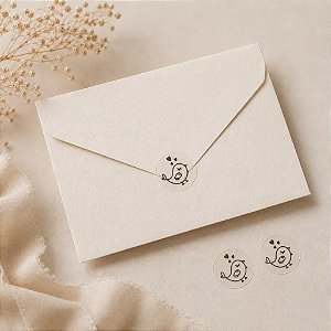 Mini Lacre Passarinho para Convites e Envelopes