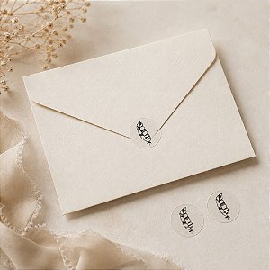 Mini Lacre Penas para Papelaria Personalizada