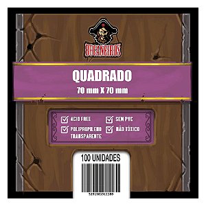 Bucaneiros - Quadrado 70x70 - (100 Sleeves)