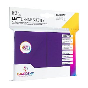Gamegenic - Matte Prime Purple -  (100 Sleeves)