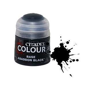 Abaddon Black - Tinta Citadel Colour - Base (12ml)