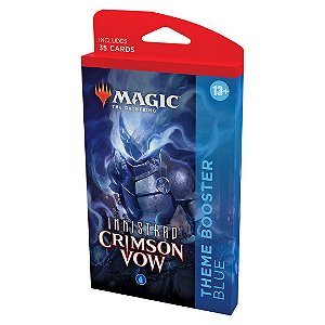 Crimson Vow Theme Booster - Blue - Magic The Gathering