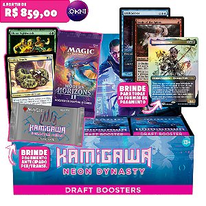 Draft Booster Box (EN) - Kamigawa Neon Dynasty - Magic The Gathering - (Pré-Venda)