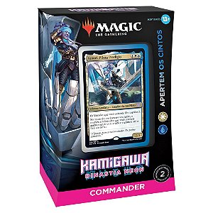 Apertem Os Cintos - Deck de Commander (PT) - Kamigawa Dinastia Neon - Magic The Gathering - (Pré-Venda)