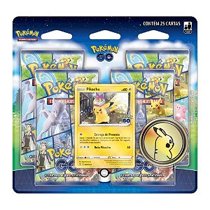 Blister Quadruplo - Pikachu - Pokémon GO