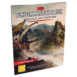 D&D - Dungeon Master's Screen - Escudo do Mestre (edição Wizards)