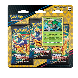 Realeza Absoluta - Blister Triplo - Rillaboom - Pokémon