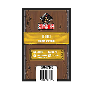 Bucaneiros - Sleeves Gold (80x120)