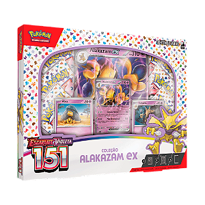 Escarlate e Violeta 151 - Alakazam ex - Box Coleção - Pokémon
