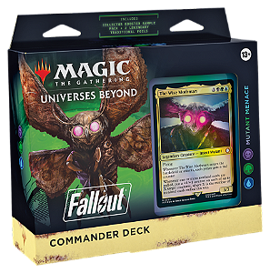 Fallout - Commander Deck - Mutant Menace - Magic: The Gathering - Universes Beyond