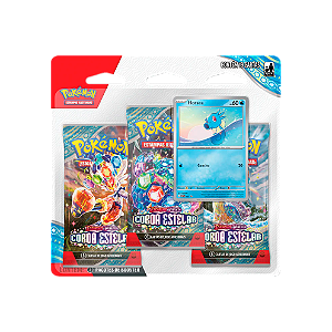 Coroa Estelar - Blister Triplo - Horsea - EV7 - Pokémon