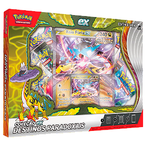 Destinos Paradoxais - Box Raio Fúria ex - EV7 - Pokémon (Pré-Venda)