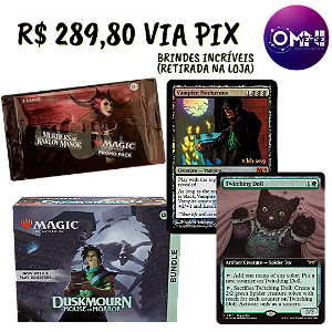 Duskmourn - Bundle - MTG (inglês) - Promoção (Pré-Venda)