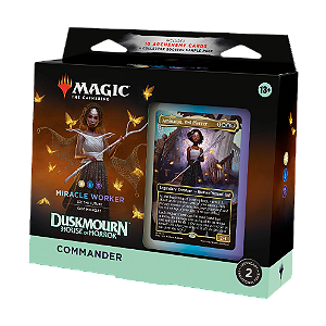 Duskmourn - Commander Deck - Miracle Worker - MTG (Inglês) (Pré-Venda)