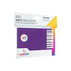 Gamegenic: Matte Prime Sleeves (Roxo)
