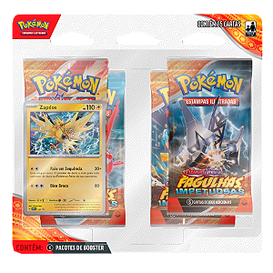 Fagulhas Impetuosas - Blister Quádruplo - Zapdos - EV8 - Pokémon