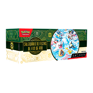 Calendário de Festas de Fim de Ano 2024 - Box Especial - Pokémon