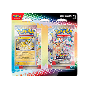 Evoluções Prismáticas - Blister Quádruplo - Jolteon - EV8.5 - Pokémon