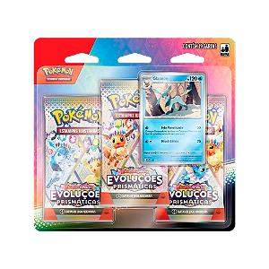Evoluçôes Prismáticas - Blister Triplo - Glaceon - EV8.5 - Pokémon