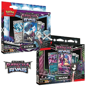 Baralho Batalha de Rivais - Marine - Steven - Pokémon
