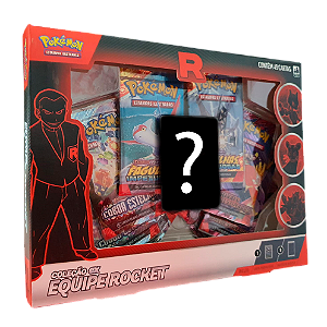Box Coleção Ex Equipe Rocket - Pokémon