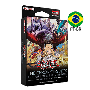 The Chronicles Deck - The Fallen & The Virtuous - All-Foil - Yu-Gi-Oh! (Pré-Venda)