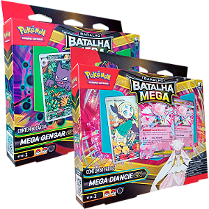 Baralho Batalha Mega - Gengar - Diance - Pokémon