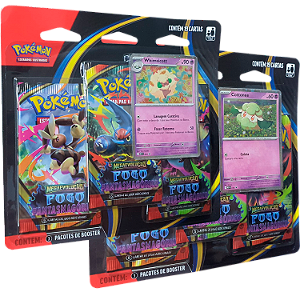 Fogo Fantasmagórico - Blister Triplo - ME02 - Pokémon